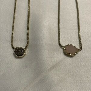Kendra Scott necklaces . 2-pack